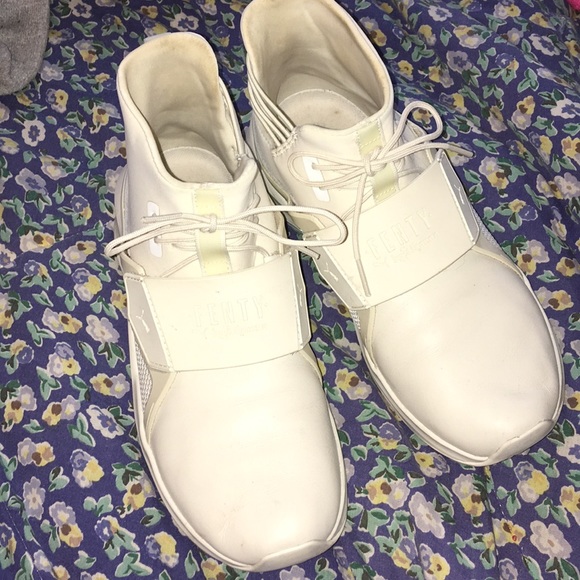 Puma Shoes - Fenty puma cream sneakers 9 Puma Shoes - Fenty puma cream sneakers 9